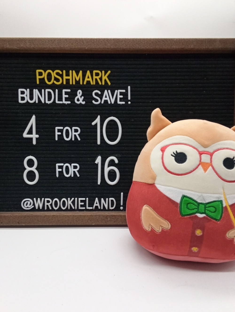 Squishmallow Jaydelle The Teacher Owl Plush